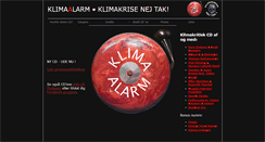 Desktop Screenshot of klimaalarm.dk